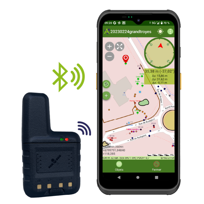 Recepteur_GNSS_RTK_i-compact_logiciel_ArpentGIS Recepteur_GNSS_RTK_i-compact_logiciel_ArpentGIS