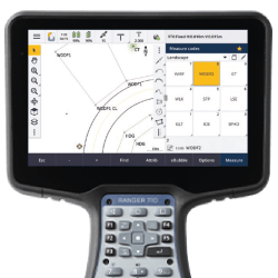logiciel topographie terrain spectra origin_codification avancée