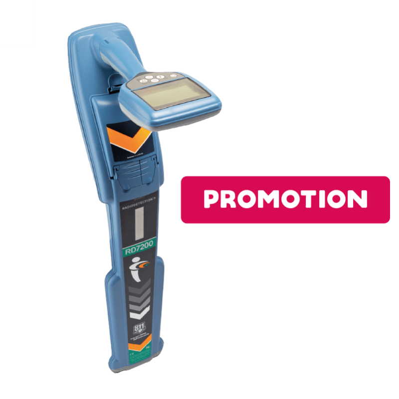 Détecteur électromagnétique RD7200 en promotion