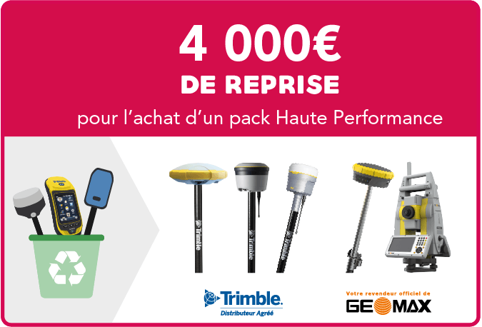 4000€ de reprise recepteur GNSS
