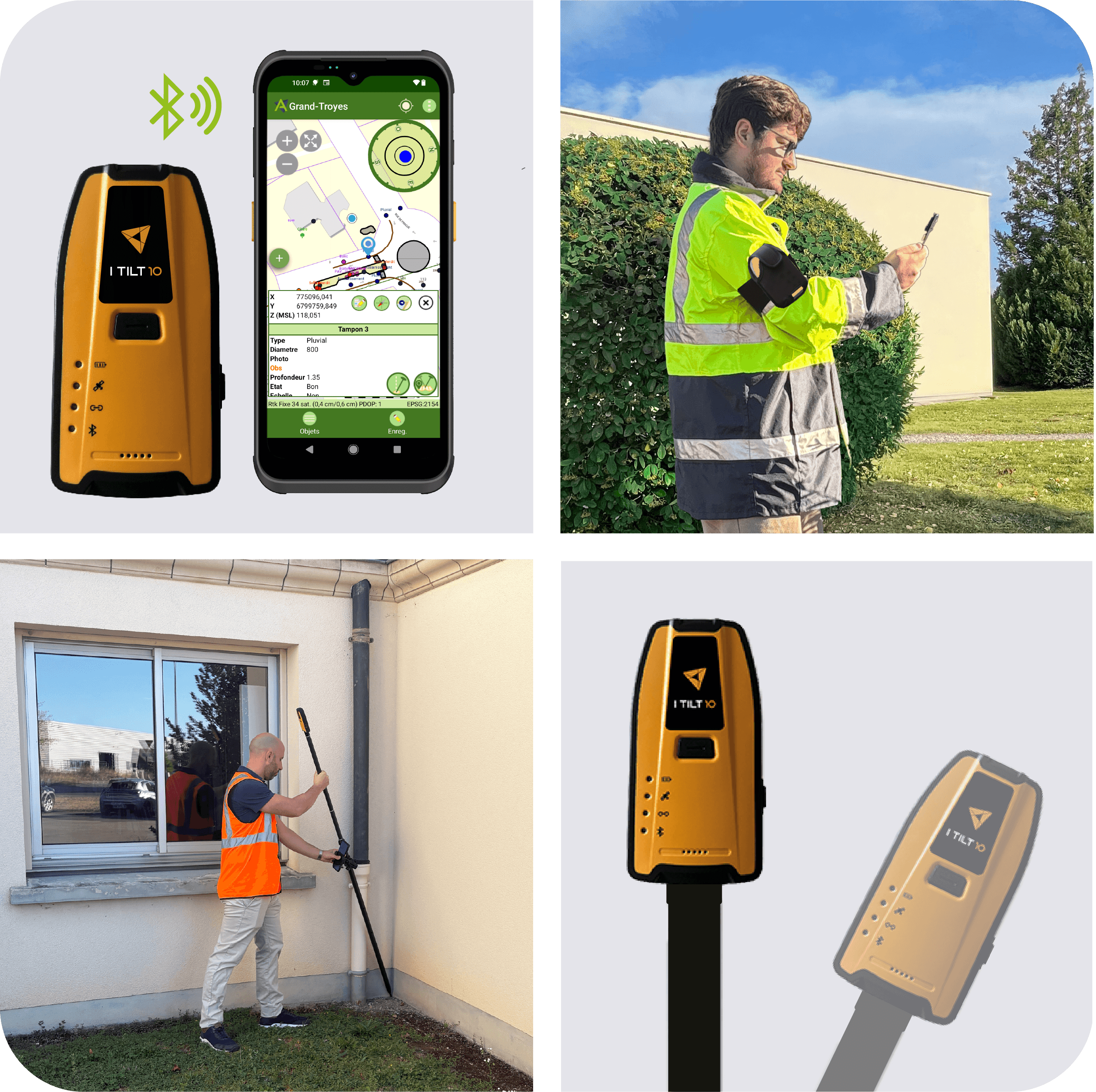 Recepteur_GNSS_I-TILT100_cartographie_topographie