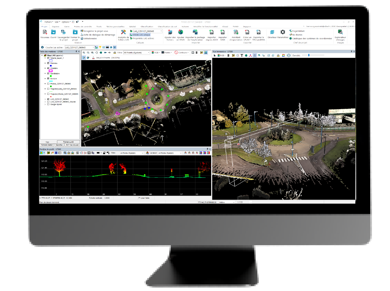 Logiciel_bureautique_LP360-Land pour scanner laser  NEO