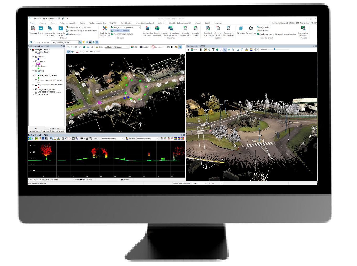 Logiciel_bureautique_LP360-Land pour scanner laser 116S
